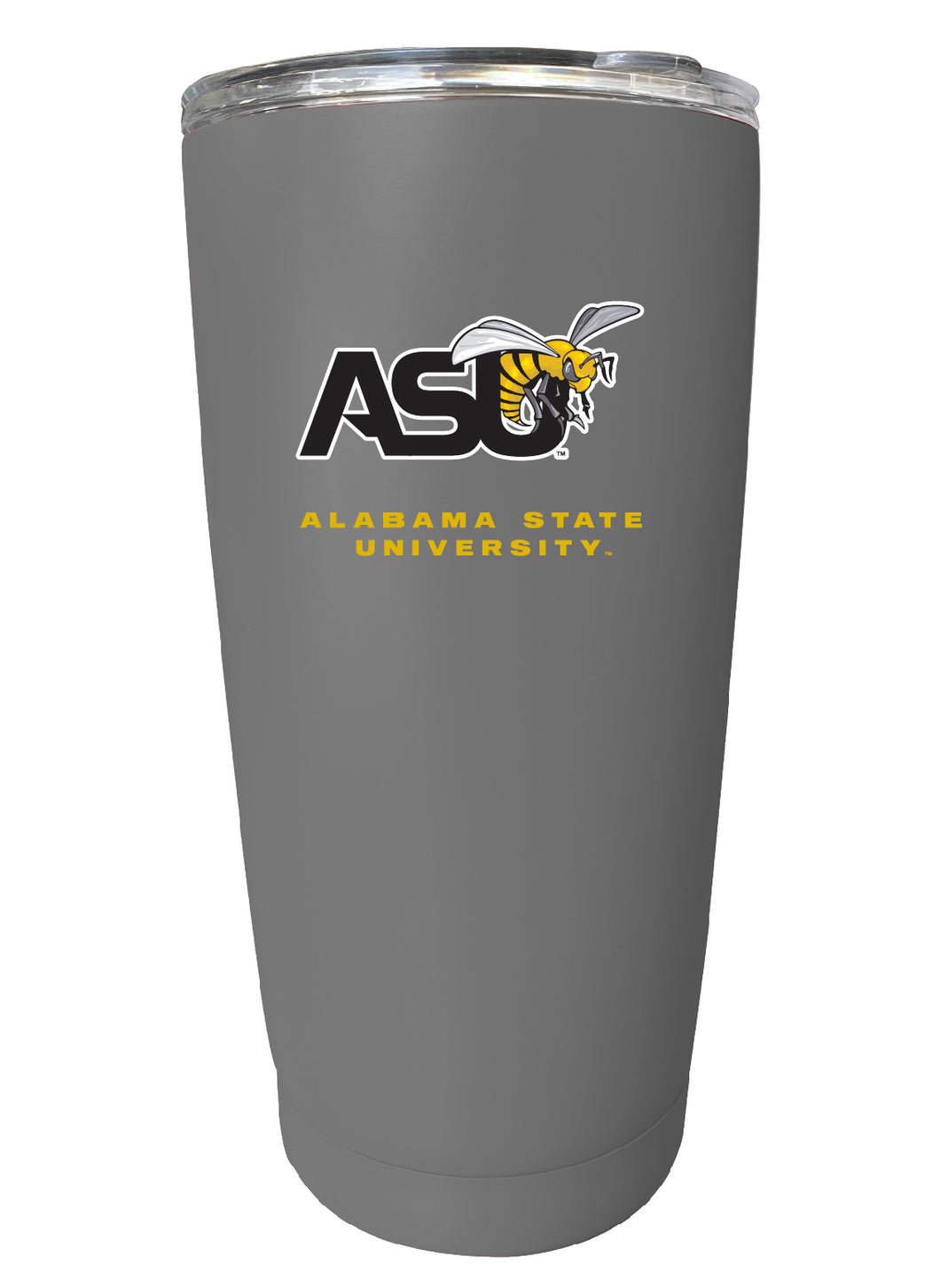 Alabama State University NCAA Insulated Tumbler - 16oz Stainless Steel Travel Mug 