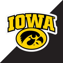 Load image into Gallery viewer, Iowa Hawkeyes Choose Style and Size NCAA Vinyl Decal Sticker for Fans, Students, and Alumni
