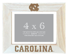 Load image into Gallery viewer, UNC Tar Heels Wooden Photo Frame - Customizable 4 x 6 Inch - Elegant Matted Display for Memories
