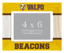 Load image into Gallery viewer, Valparaiso University Wooden Photo Frame - Customizable 4 x 6 Inch - Elegant Matted Display for Memories
