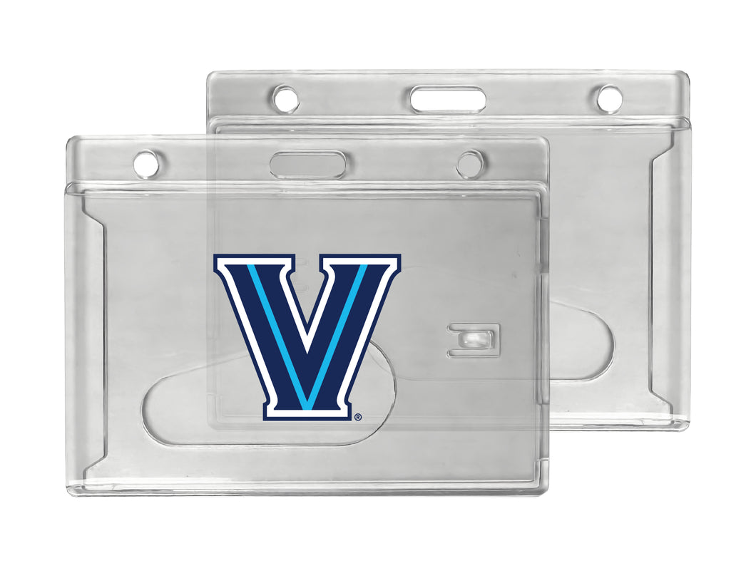 Villanova Wildcats Officially Licensed Clear View ID Holder - Collegiate Badge Protection