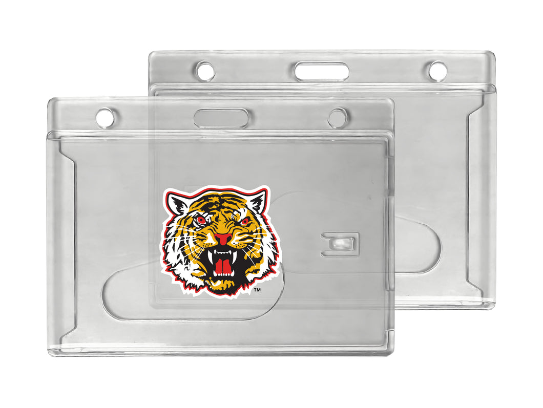 Grambling State Tigers Officially Licensed Clear View ID Holder - Collegiate Badge Protection