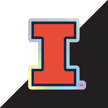 Load image into Gallery viewer, Illinois Fighting Illini Choose Style and Size NCAA Vinyl Decal Sticker for Fans, Students, and Alumni
