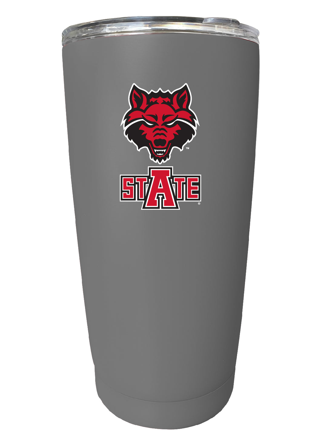 Arkansas State NCAA Insulated Tumbler - 16oz Stainless Steel Travel Mug 