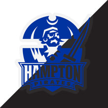 Load image into Gallery viewer, Hampton University Choose Style and Size NCAA Vinyl Decal Sticker for Fans, Students, and Alumni
