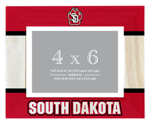 Load image into Gallery viewer, South Dakota Coyotes Wooden Photo Frame - Customizable 4 x 6 Inch - Elegant Matted Display for Memories
