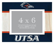 Load image into Gallery viewer, UTSA Road Runners Wooden Photo Frame - Customizable 4 x 6 Inch - Elegant Matted Display for Memories
