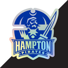 Load image into Gallery viewer, Hampton University Choose Style and Size NCAA Vinyl Decal Sticker for Fans, Students, and Alumni
