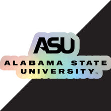 Load image into Gallery viewer, Alabama State University Choose Style and Size NCAA Vinyl Decal Sticker for Fans, Students, and Alumni
