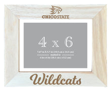 Load image into Gallery viewer, California State University, Chico Wooden Photo Frame - Customizable 4 x 6 Inch - Elegant Matted Display for Memories
