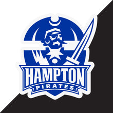 Load image into Gallery viewer, Hampton University Choose Style and Size NCAA Vinyl Decal Sticker for Fans, Students, and Alumni
