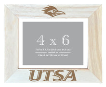 Load image into Gallery viewer, UTSA Road Runners Wooden Photo Frame - Customizable 4 x 6 Inch - Elegant Matted Display for Memories
