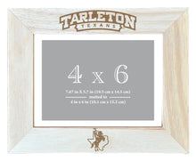 Load image into Gallery viewer, Tarleton State University Wooden Photo Frame - Customizable 4 x 6 Inch - Elegant Matted Display for Memories
