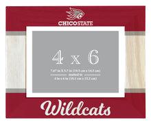 Load image into Gallery viewer, California State University, Chico Wooden Photo Frame - Customizable 4 x 6 Inch - Elegant Matted Display for Memories
