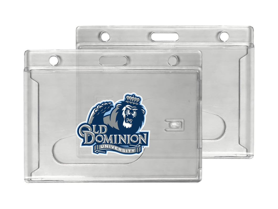 Old Dominion Monarchs Officially Licensed Clear View ID Holder - Collegiate Badge Protection