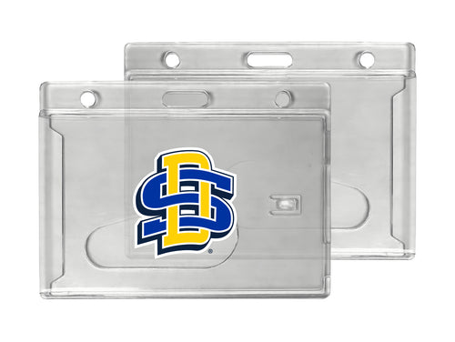 South Dakota State Jackrabbits Officially Licensed Clear View ID Holder - Collegiate Badge Protection