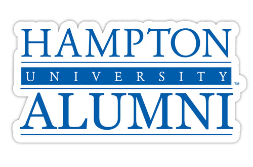 Hampton University 4-Inch Alumni NCAA Vinyl Sticker - Durable School Spirit Decal