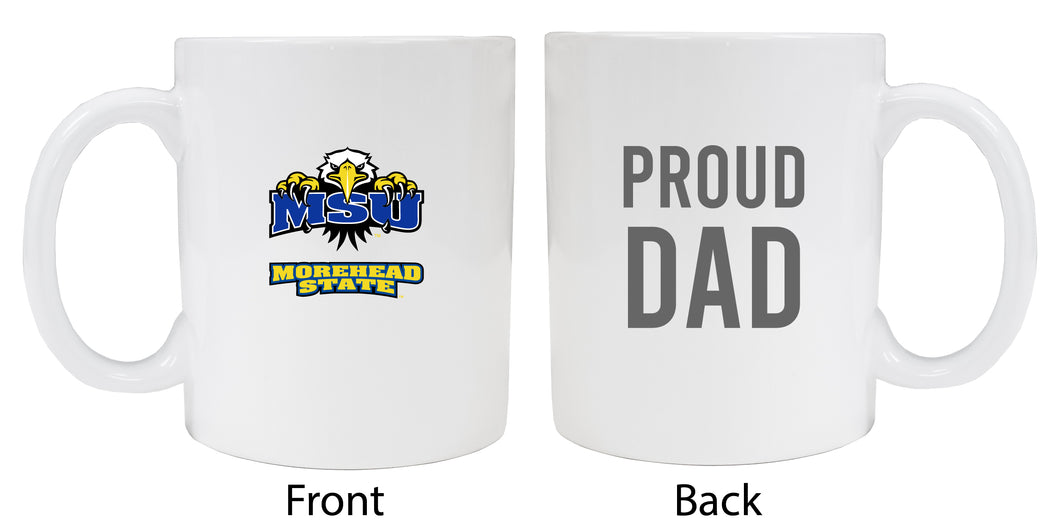 Morehead State University Proud Dad Ceramic Coffee Mug - White