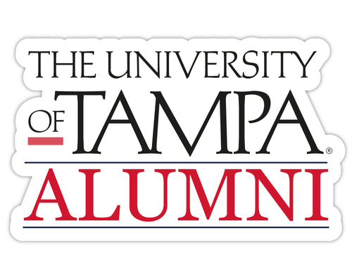 University of Tampa Spartans 4-Inch Alumni NCAA Vinyl Sticker - Durable School Spirit Decal