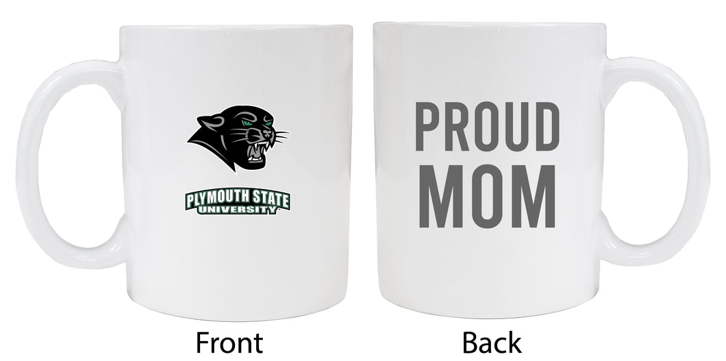 Plymouth State University Proud Mom White Ceramic Coffee Mug - White (2 Pack)