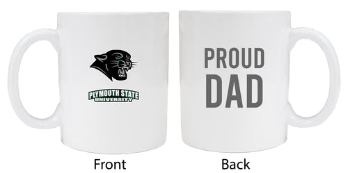 Plymouth State University Proud Dad Ceramic Coffee Mug - White