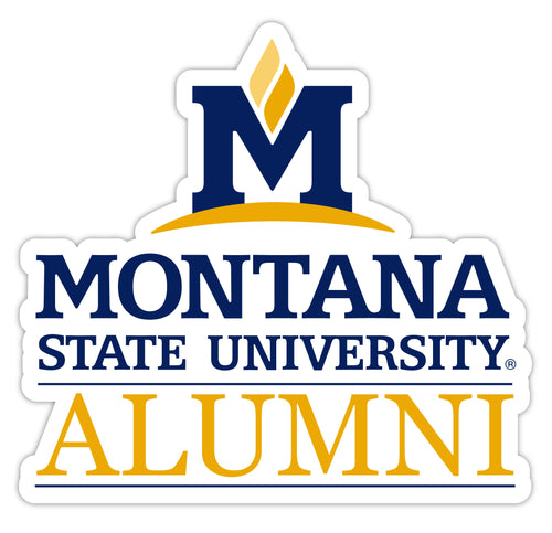 Montana State Bobcats 4-Inch Alumni NCAA Vinyl Sticker - Durable School Spirit Decal