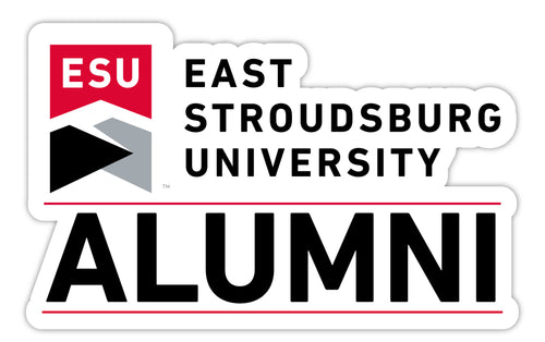 East Stroudsburg University 4-Inch Alumni NCAA Vinyl Sticker - Durable School Spirit Decal