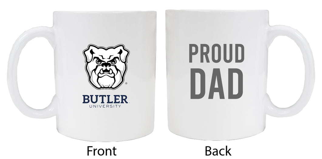 Butler Bulldogs Proud Dad Ceramic Coffee Mug - White